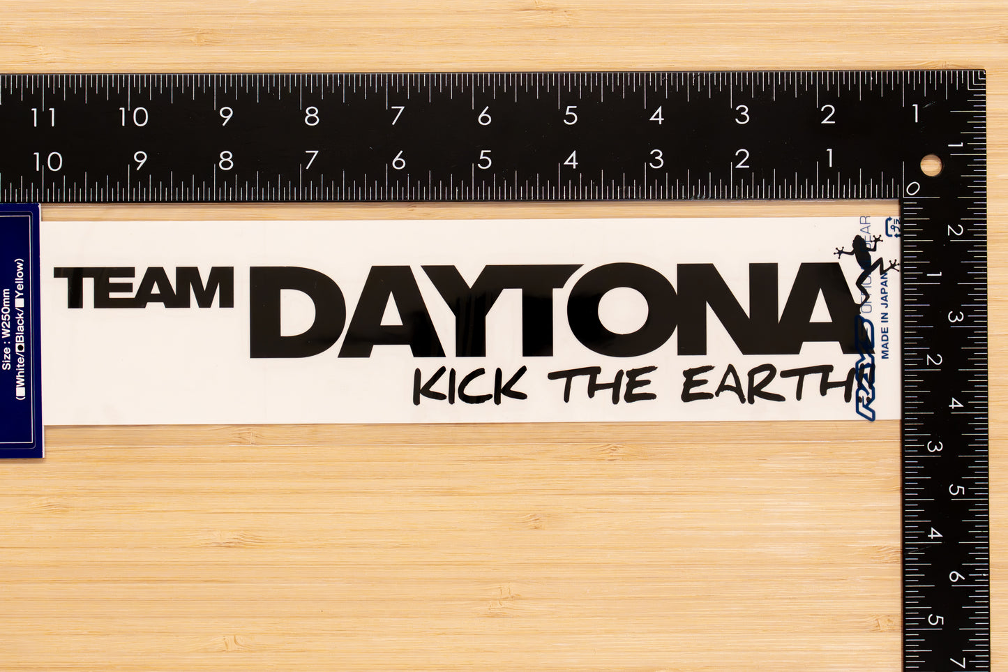 RAYS Team Daytona Brand Sticker (No.31) - 250 mm