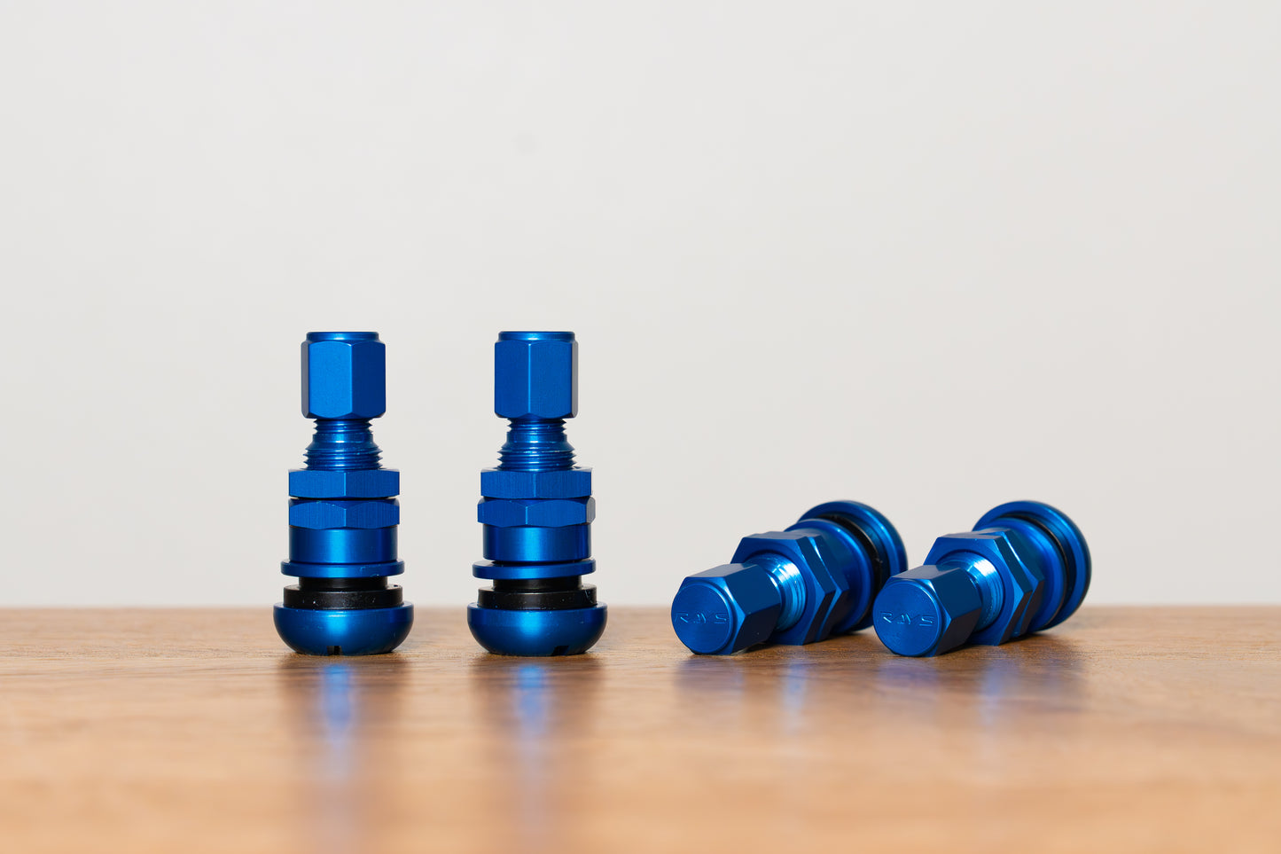 RAYS European Aluminum Air Valve (No.54) Anodized - BLUE