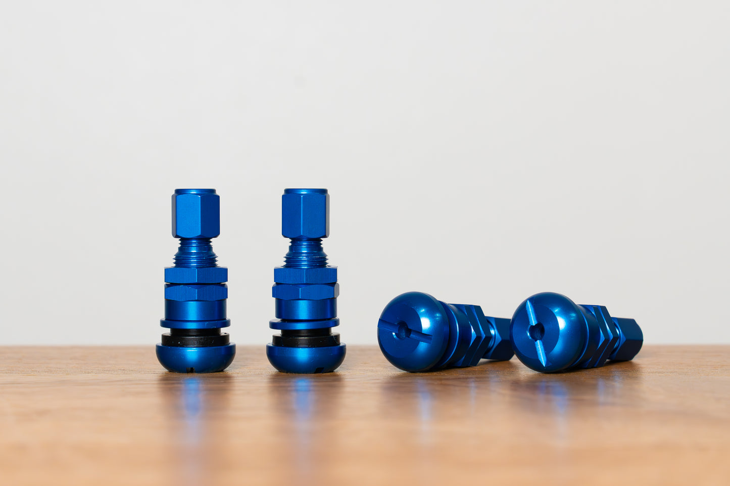 RAYS European Aluminum Air Valve (No.54) Anodized - BLUE