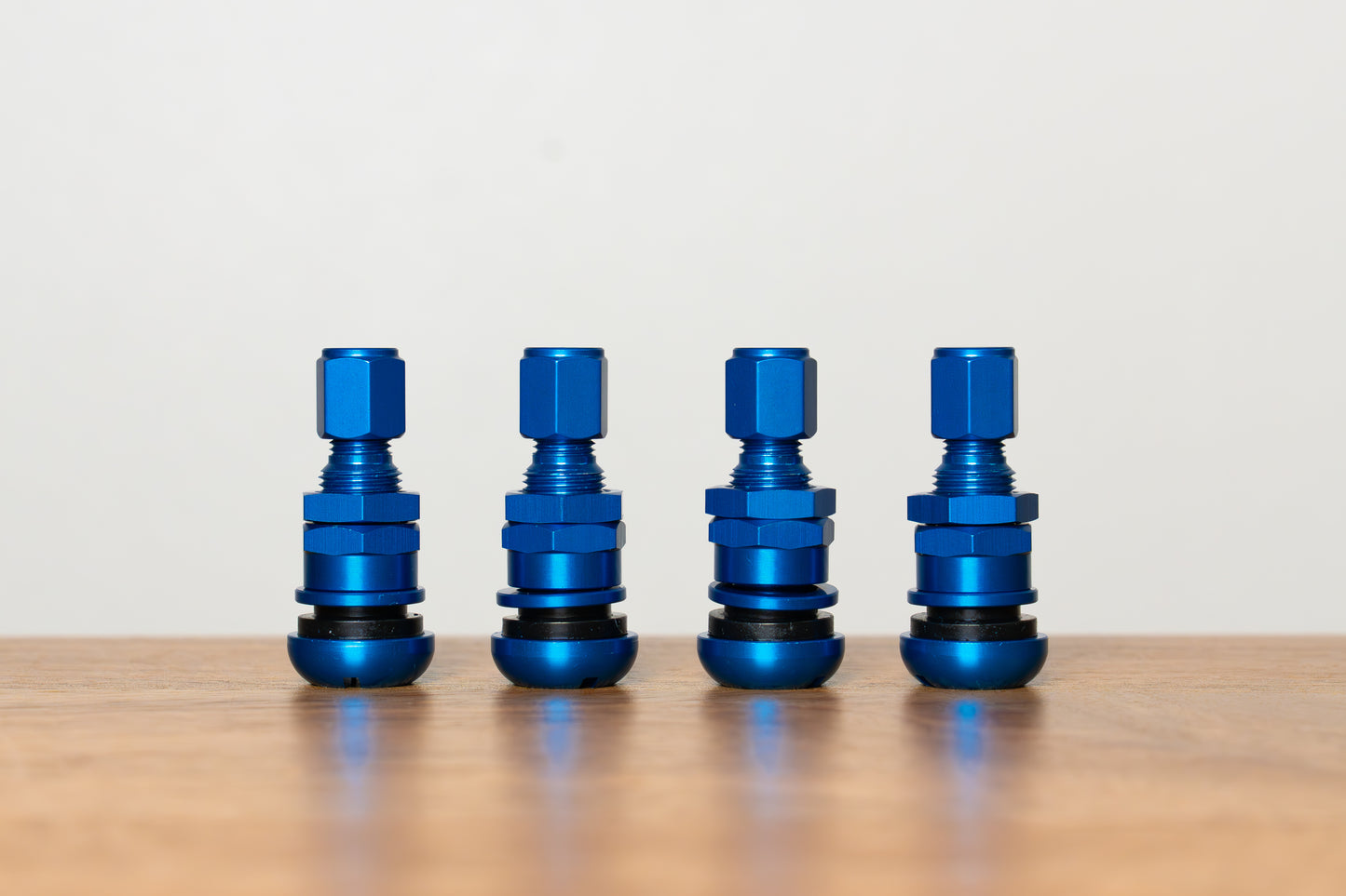 RAYS European Aluminum Air Valve (No.54) Anodized - BLUE