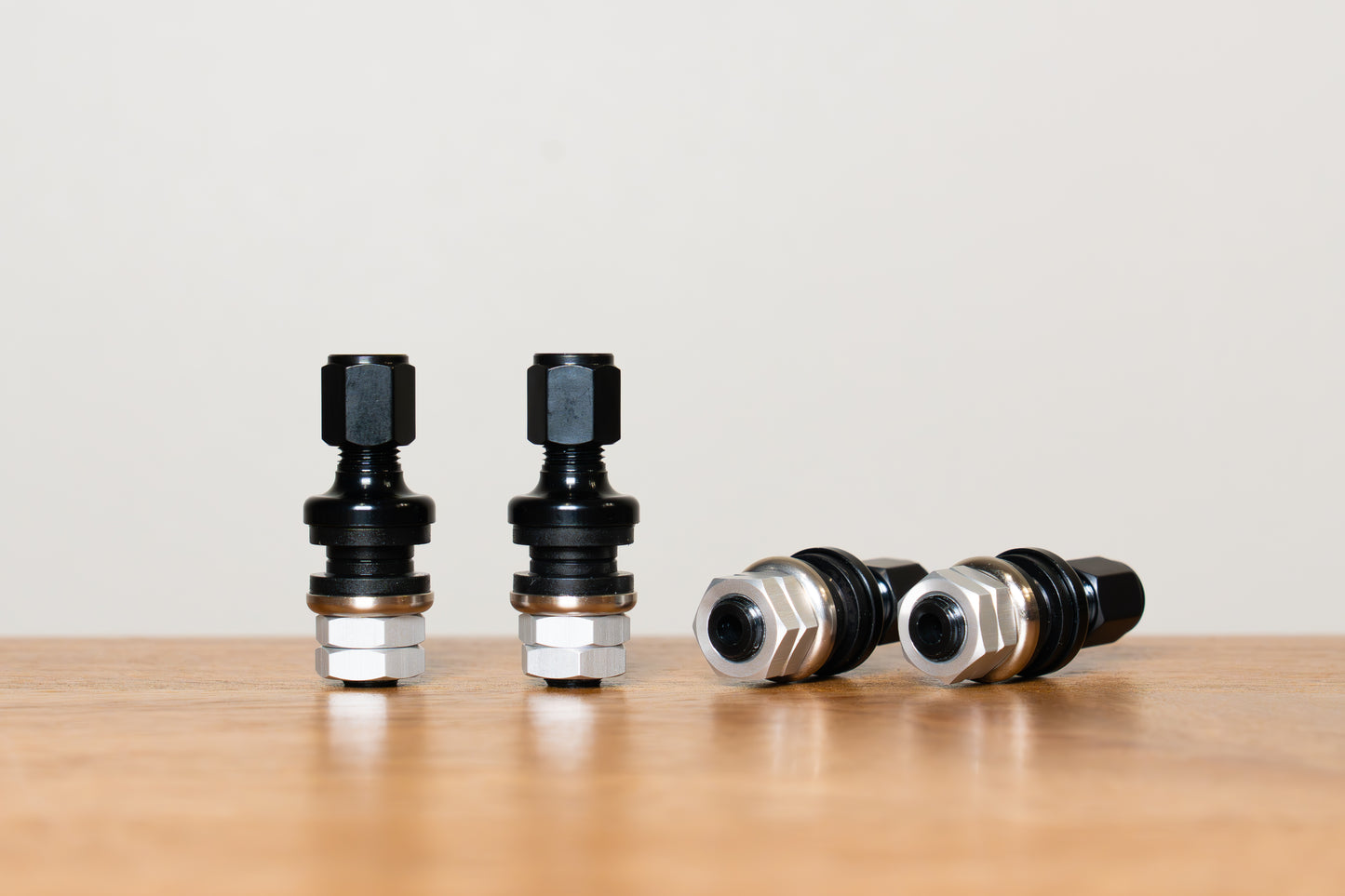 RAYS Inside Aluminum Air Valve (No.61) Anodized - BLACK