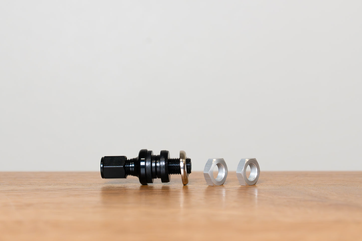 RAYS Inside Aluminum Air Valve (No.61) Anodized - BLACK