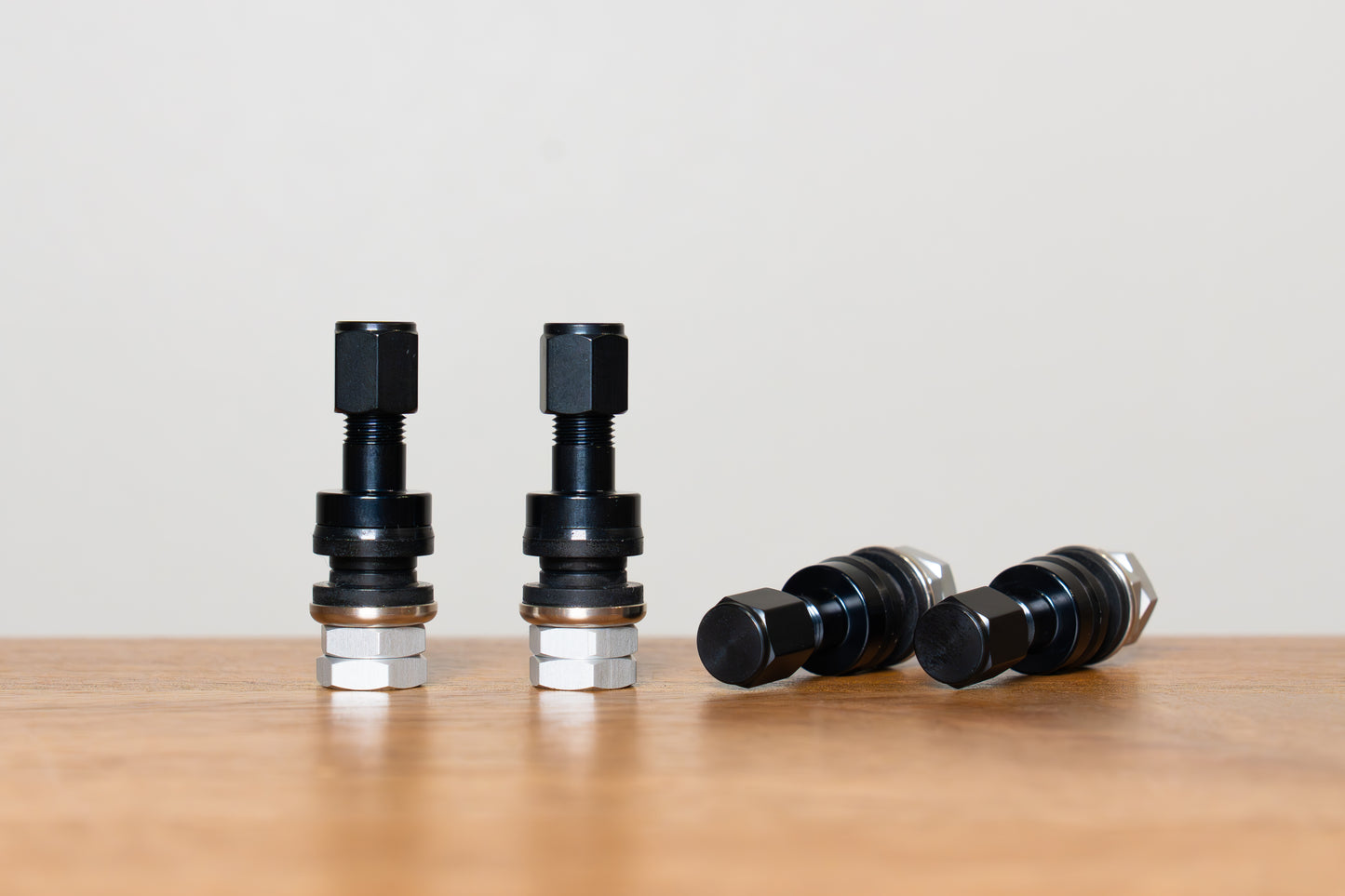 RAYS Inside Aluminum Air Valve (No.21) Anodized - BLACK
