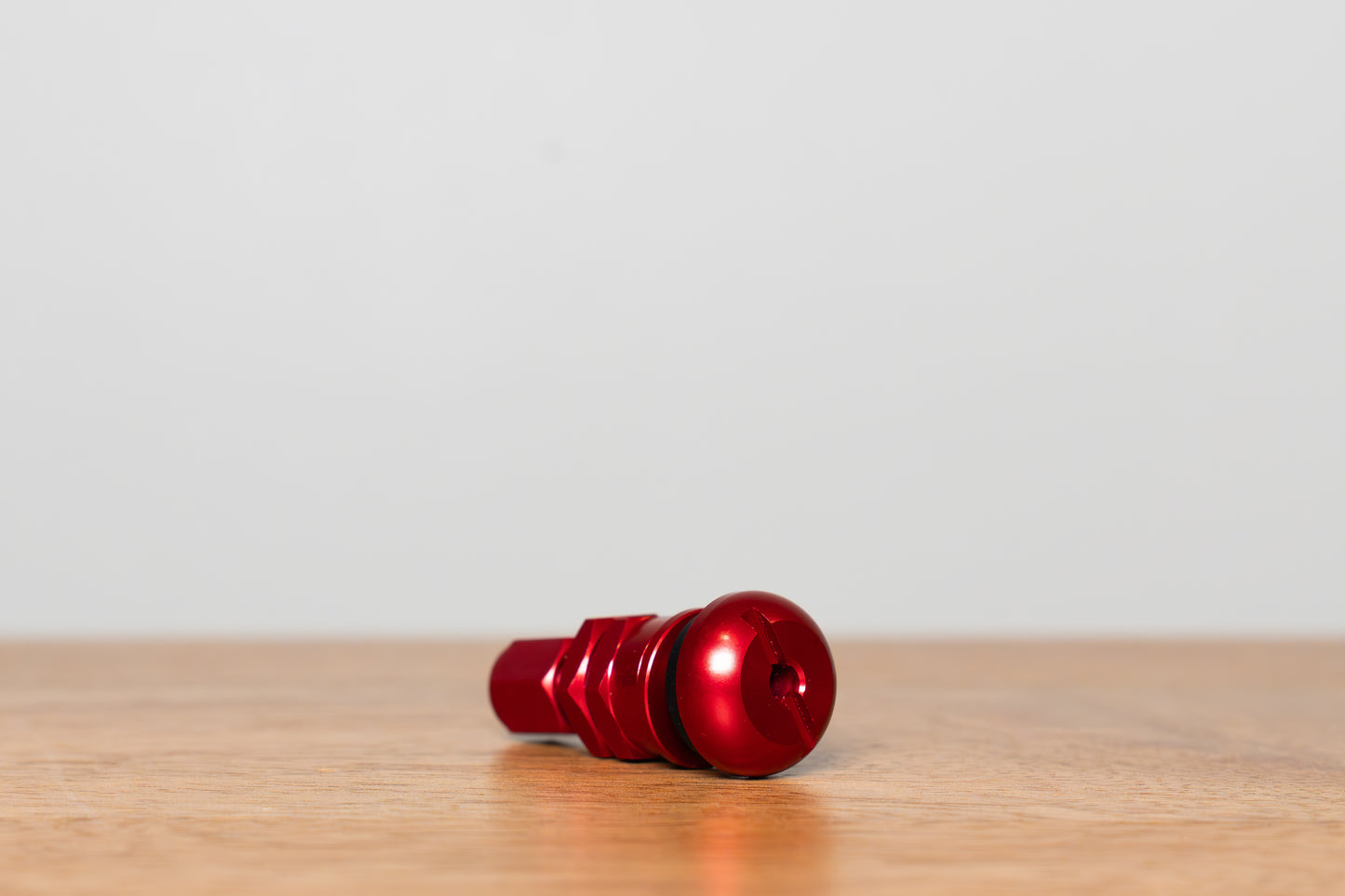 RAYS European Aluminum Air Valve (No.51) Anodized - RED