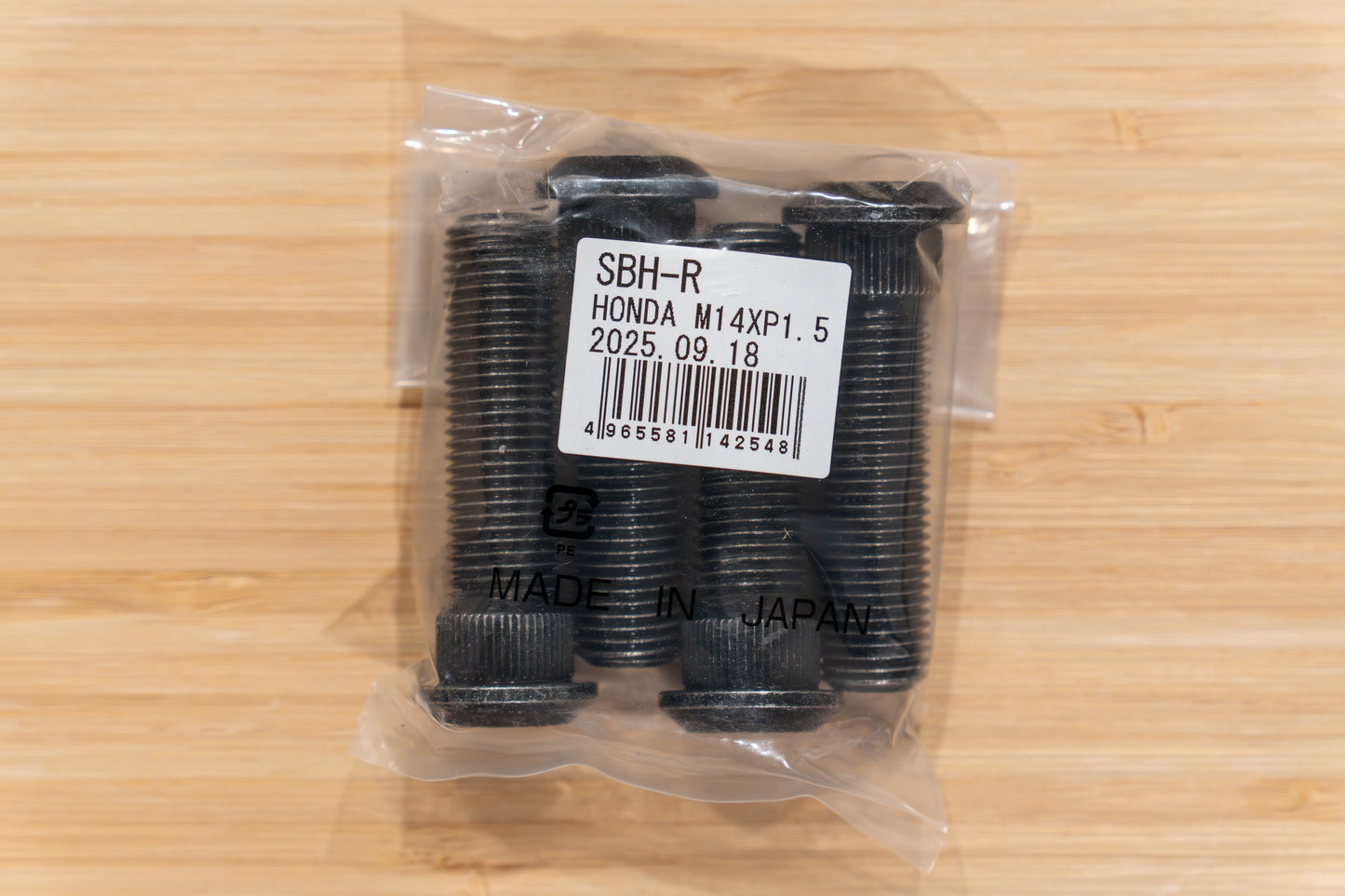 KYO-EI Extended Hub Bolt (SBH-R) - M14x1.5 (4 bolts)