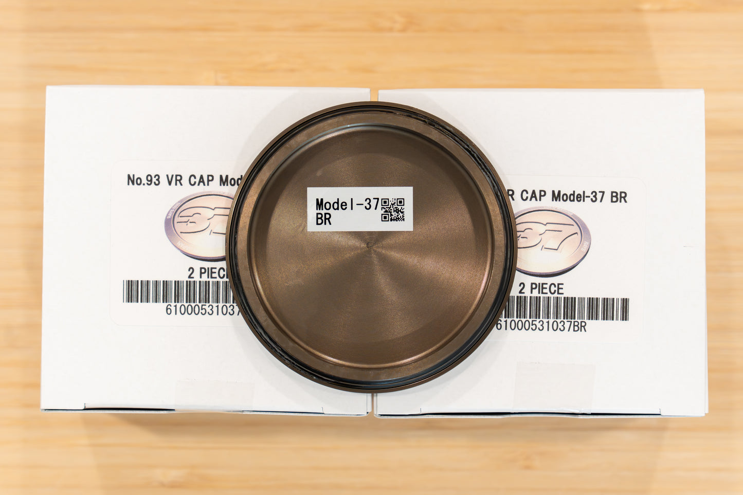 RAYS Volk Racing Model-37 VR Center Cap (No.93) - Bronze BR (4 pcs)