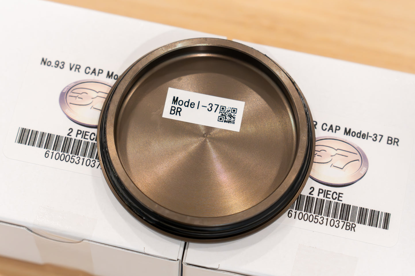 RAYS Volk Racing Model-37 VR Center Cap (No.93) - Bronze BR (4 pcs)