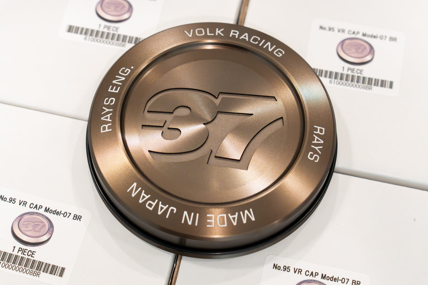 RAYS 4x4 Off-Road Volk Racing Model-07 Center Cap (No.95) - Bronze BR (4 pcs)
