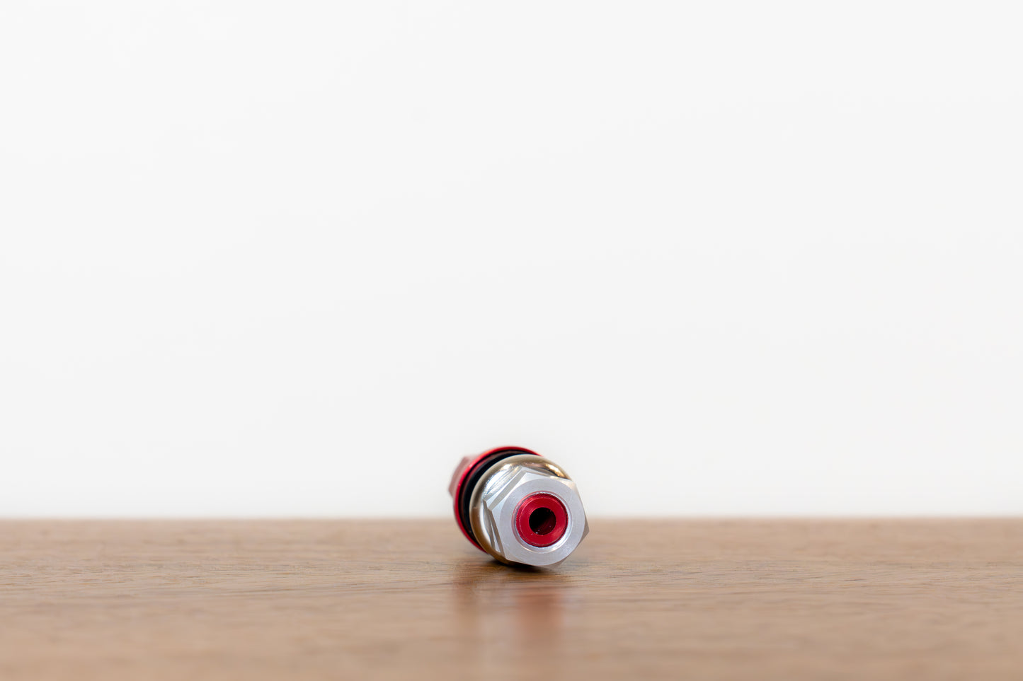 RAYS Inside Aluminum Air Valve (No.58) Anodized - RED
