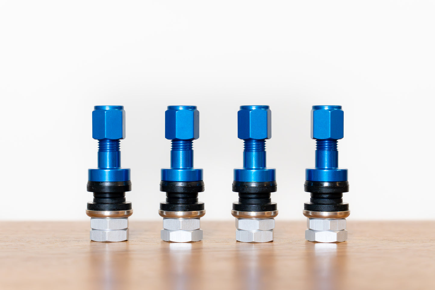 RAYS Inside Aluminum Air Valve (No.22) Anodized - BLUE