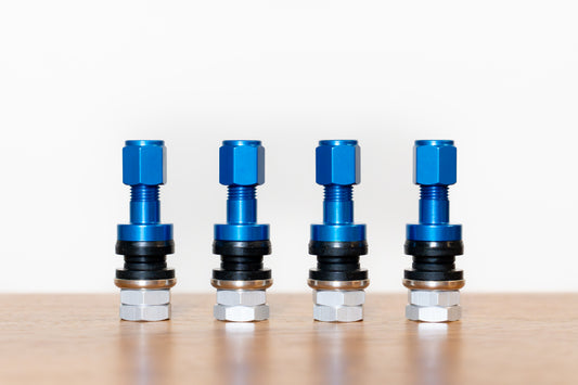 RAYS Inside Aluminum Air Valve (No.22) Anodized - BLUE