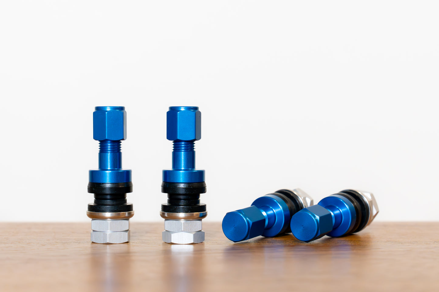 RAYS Inside Aluminum Air Valve (No.22) Anodized - BLUE