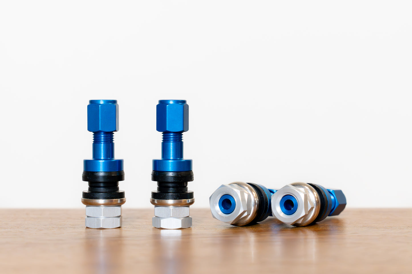 RAYS Inside Aluminum Air Valve (No.22) Anodized - BLUE