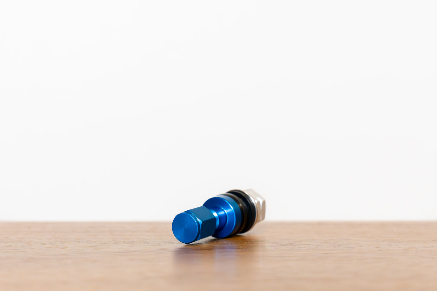 RAYS Inside Aluminum Air Valve (No.22) Anodized - BLUE
