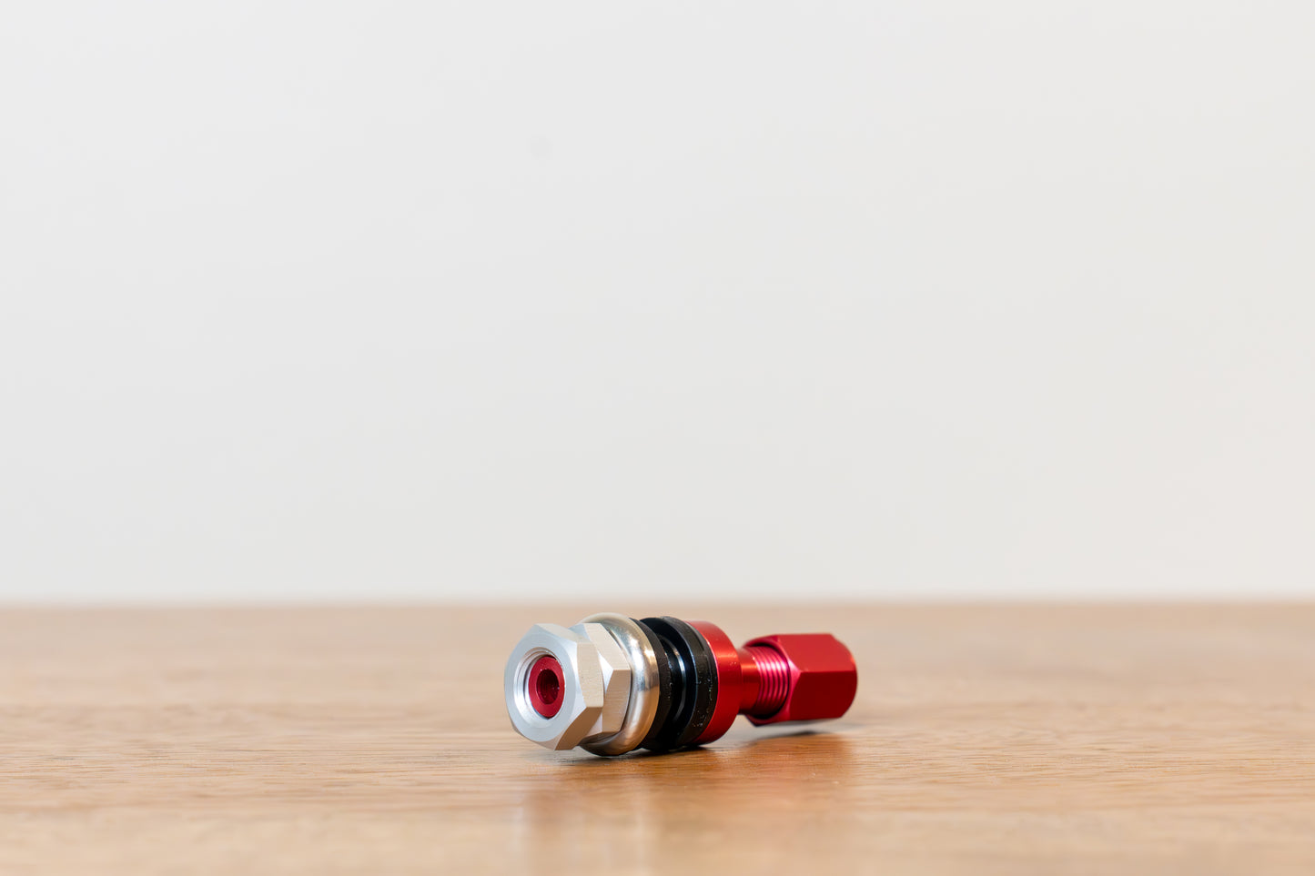 RAYS Inside Aluminum Air Valve (No.42) Anodized - RED