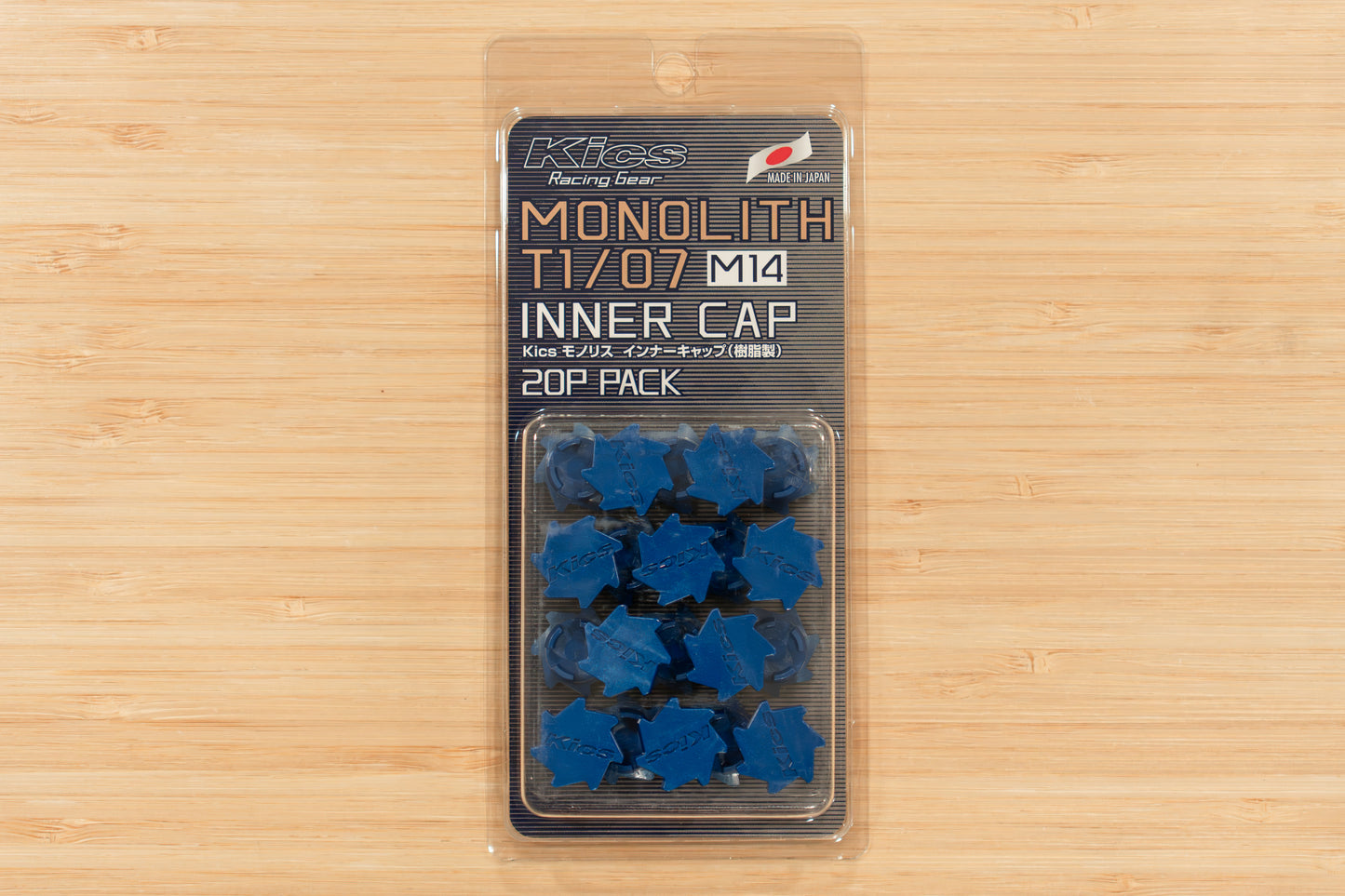 KYO-EI Project Kics Monolith T1/07 Resin Closed End Caps - M14 (20 caps)