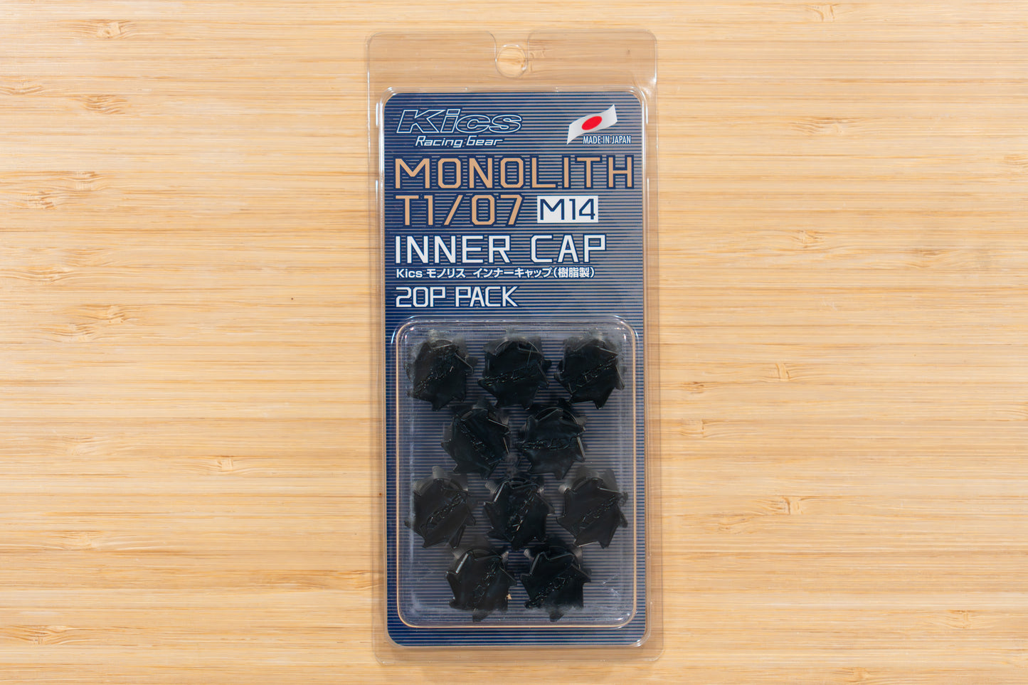 KYO-EI Project Kics Monolith T1/07 Resin Closed End Caps - M14 (20 caps)