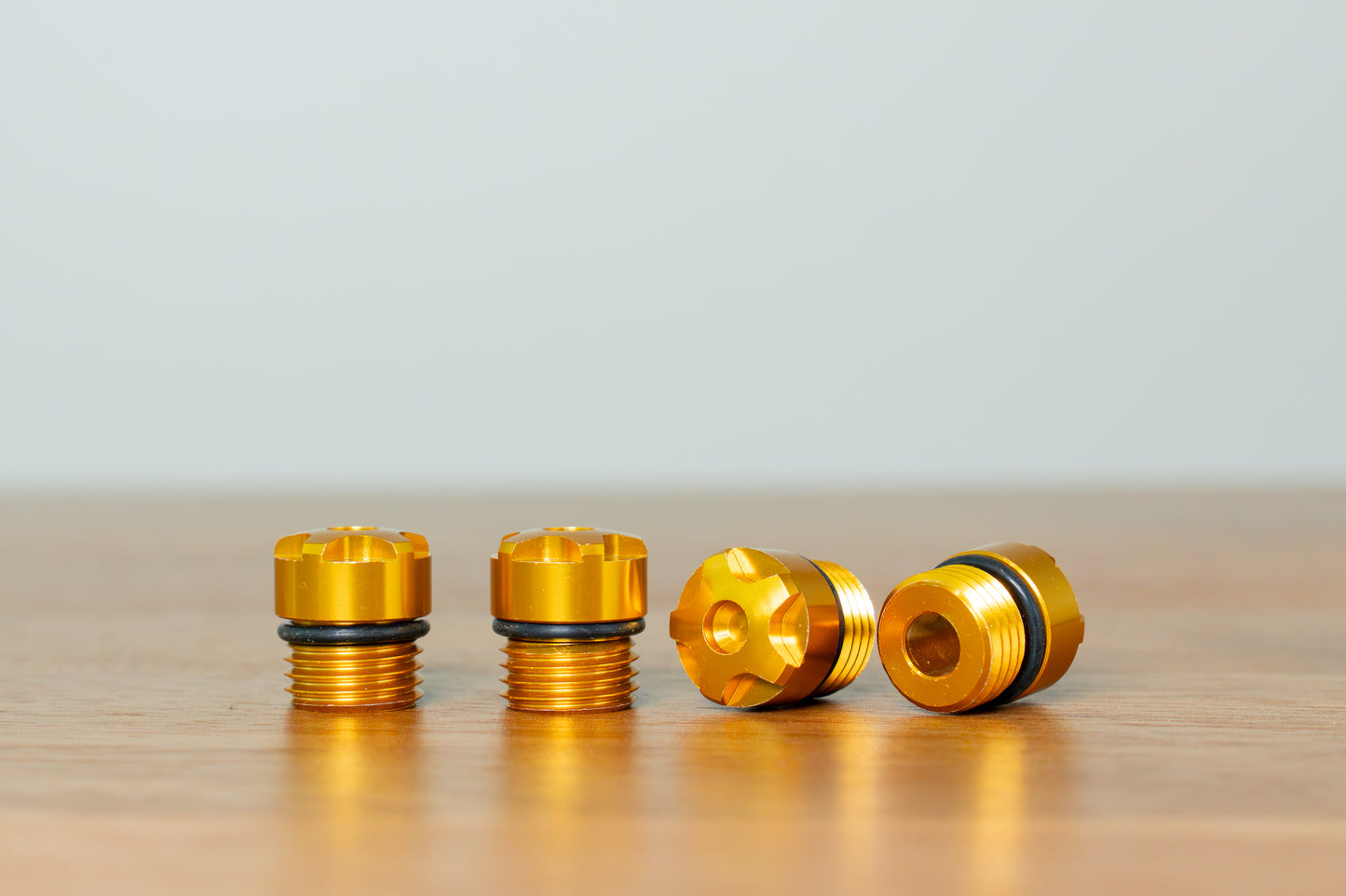 KYO-EI Racing Composite R40 iCONIX Aluminum Closed End Caps - M14x1.5 (4 caps)