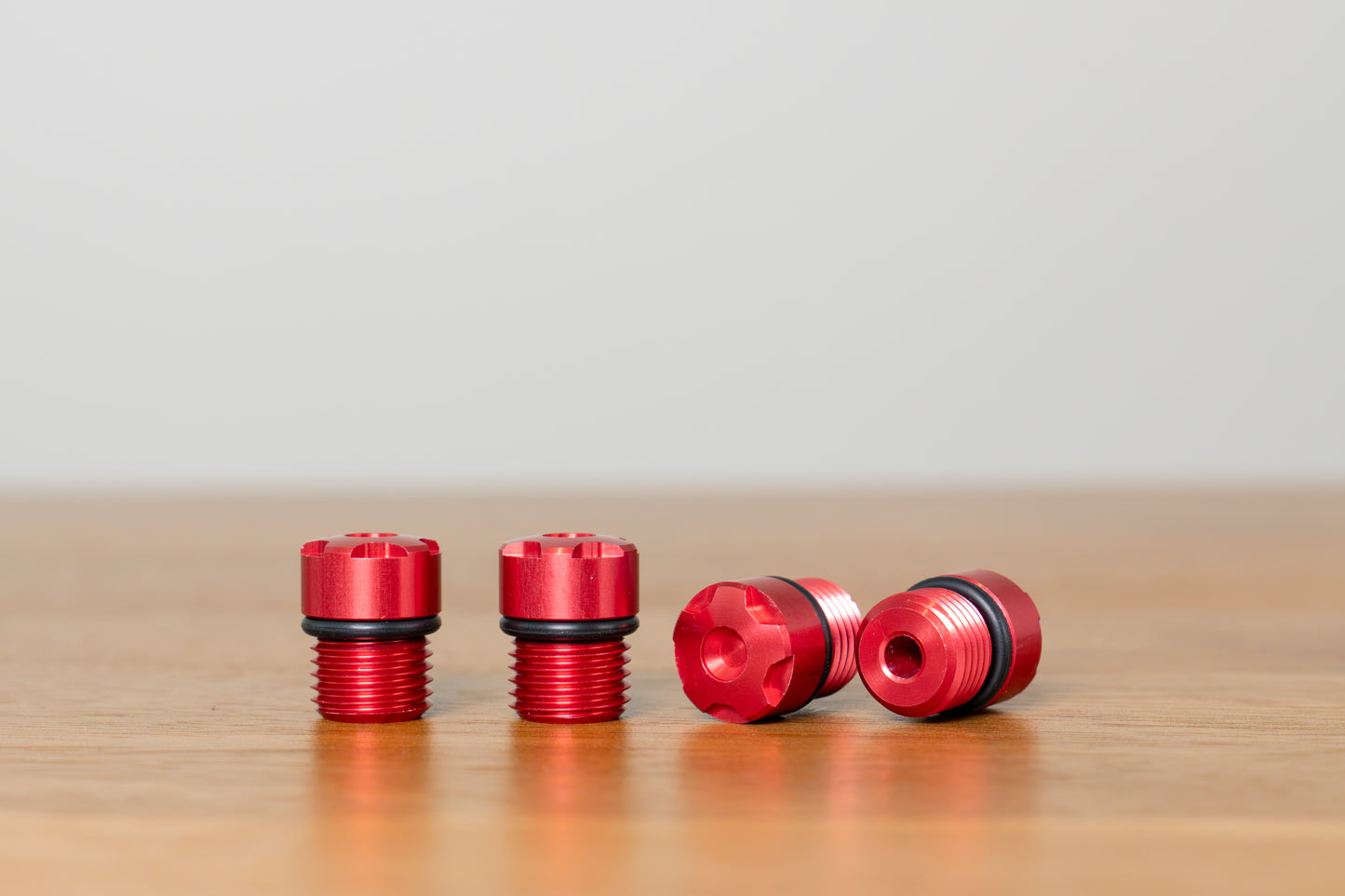KYO-EI Racing Composite R40 iCONIX Aluminum Closed End Caps - M14x1.5 (20 caps)