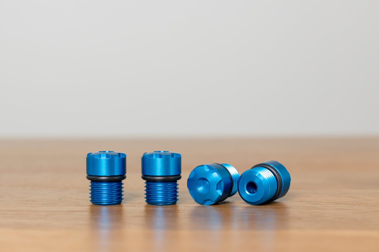 KYO-EI Racing Composite R40 iCONIX Aluminum Closed End Caps - M14x1.5 (20 caps)