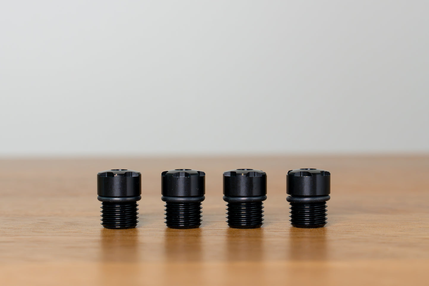 KYO-EI Racing Composite R40 iCONIX Aluminum Closed End Caps - M14x1.5 (4 caps)