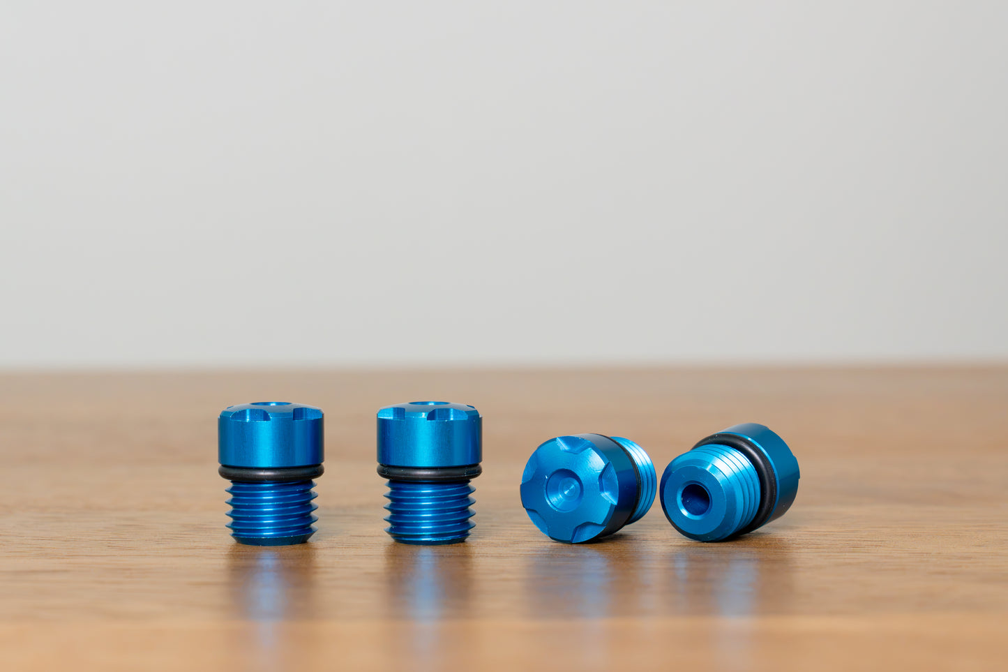 KYO-EI Racing Composite R40 iCONIX Aluminum Closed End Caps - M12x1.5 (20 caps)