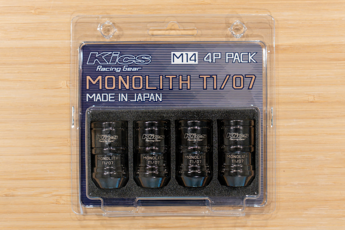 KYO-EI Project Kics Monolith T1/07 (Capless) - M14x1.5 - 4 Pack