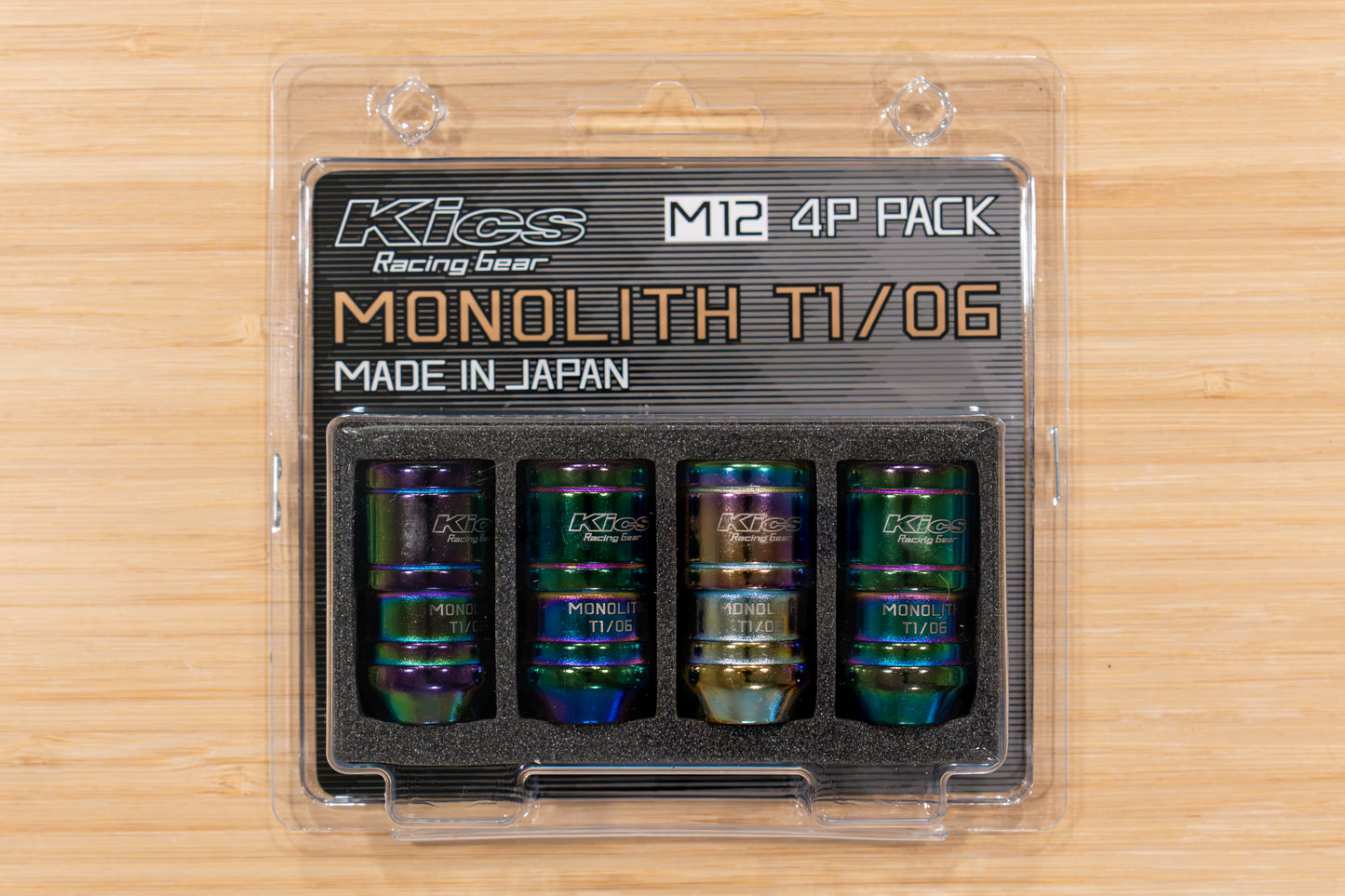 KYO-EI Project Kics Monolith T1/06 (Capless) - M12x1.5 - 4 Pack