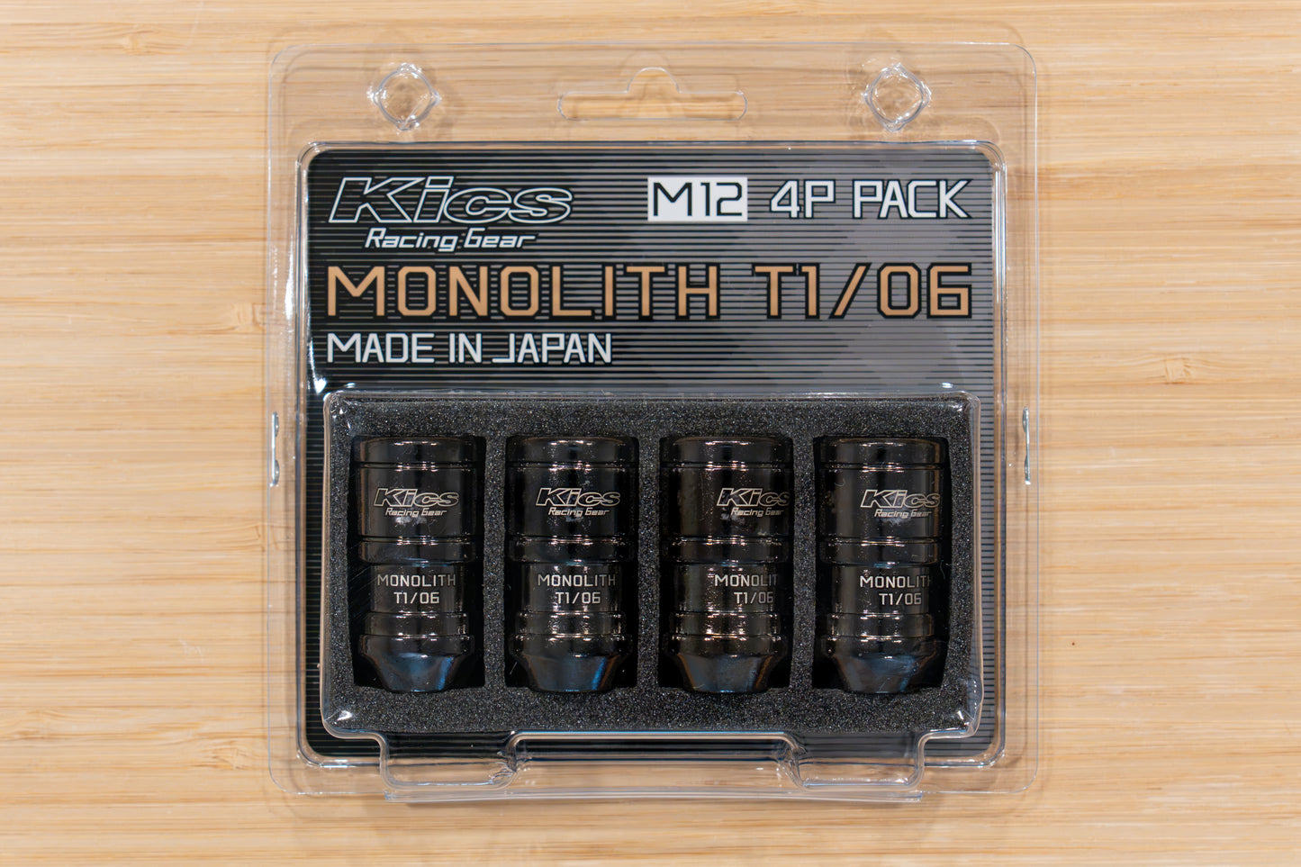 KYO-EI Project Kics Monolith T1/06 (Capless) - M12x1.5 - 4 Pack