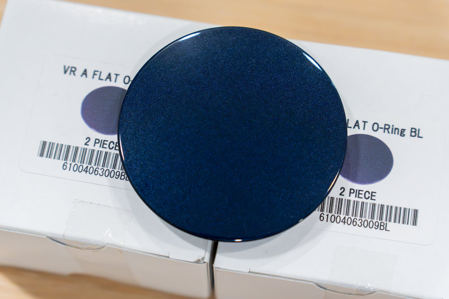 RAYS Volk Racing VR A Flat O-Ring Center Cap - Mag Blue BL (4 pcs)