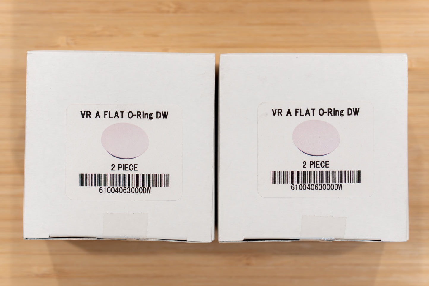 RAYS Volk Racing VR A Flat O-Ring Center Cap - Dash White DW (4 pcs)