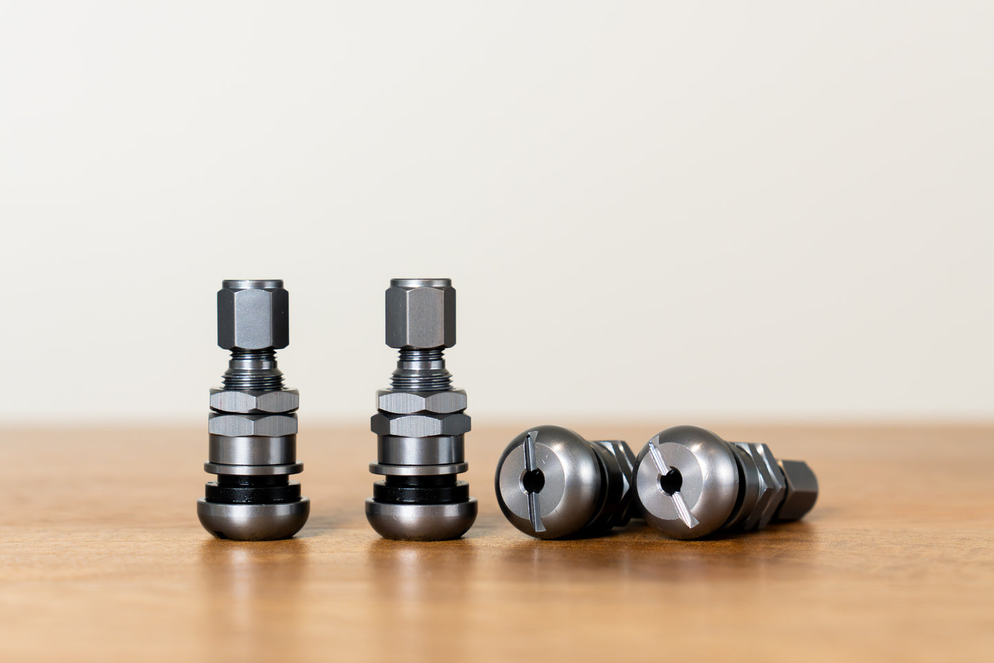 RAYS European Aluminum Air Valve (No.48) Anodized - GUNMETAL