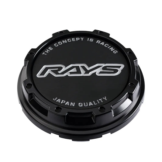 RAYS 4x4 LPS Center Cap V3 (No.108) - Semigloss Black SB / Black BK (4 pcs)