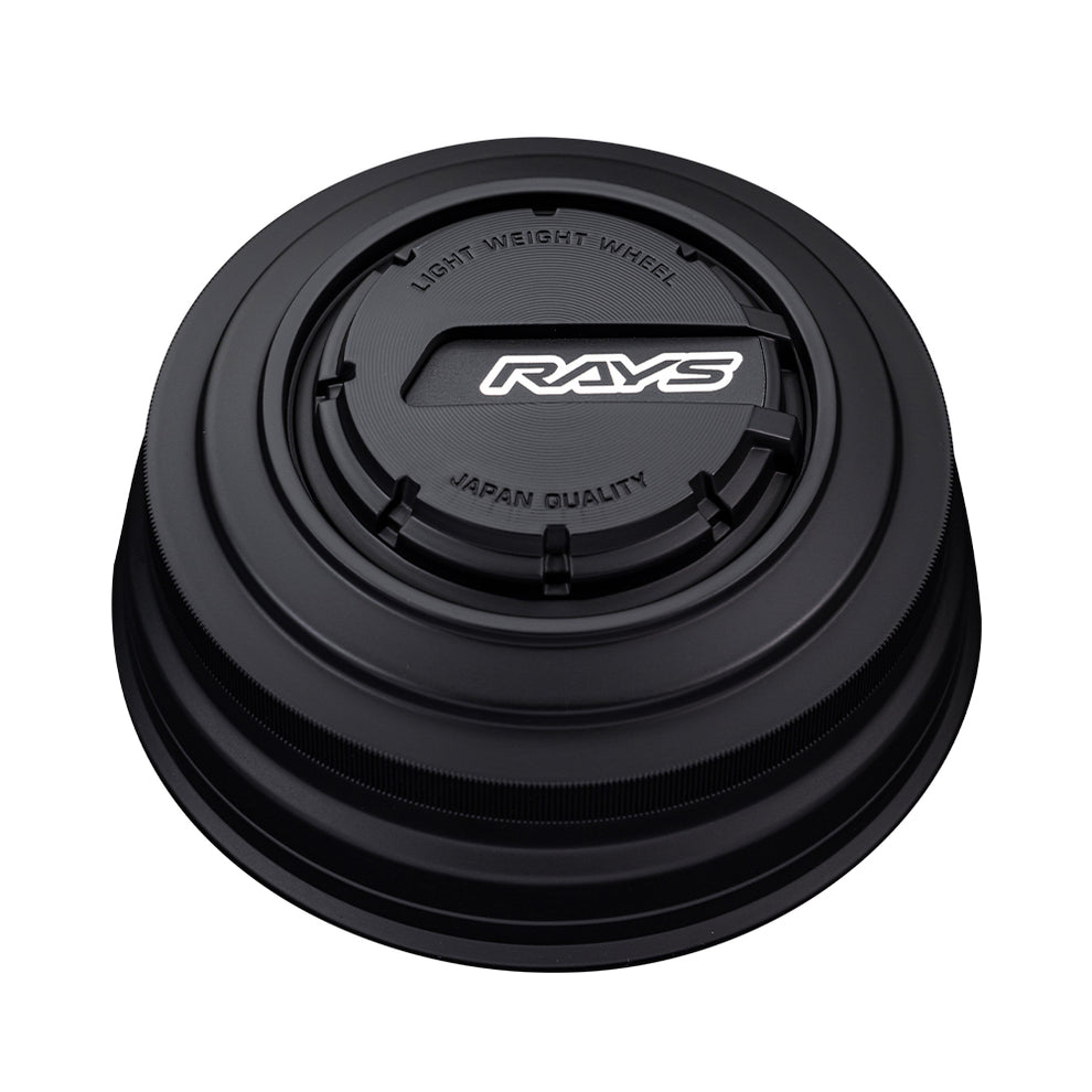 Cap Lps Riser RAYS 4x4 LPS Center Cap (No.112) - 112mm bore - Matte Black / Black (S ...
