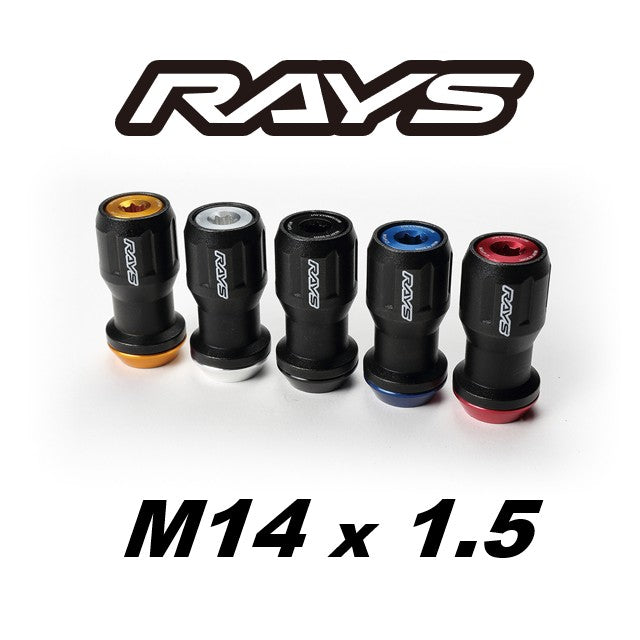 RAYS Formula Nut Set L45 (FN-II) - M14 x 1.5 - 20 Lug Set