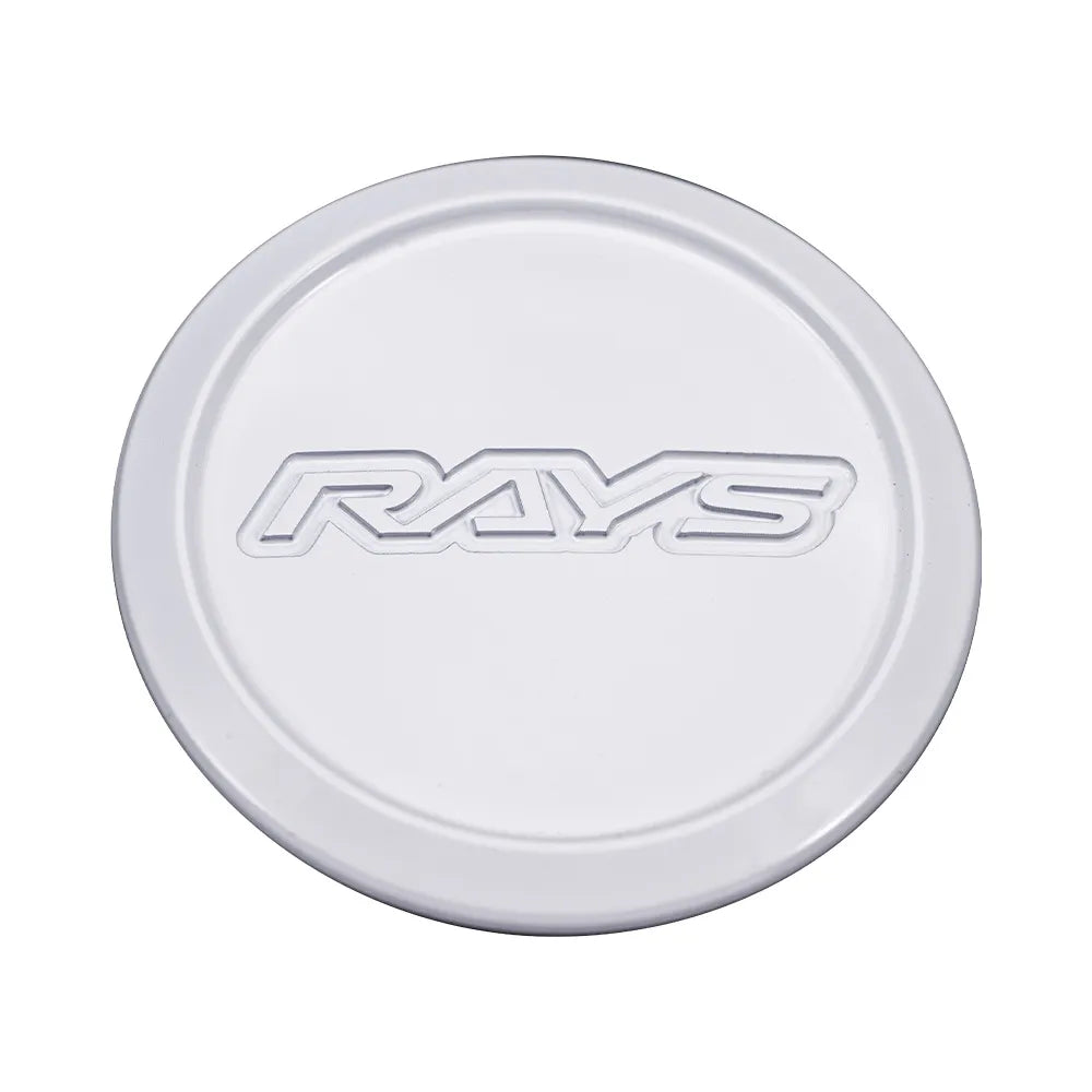 RAYS Volk Racing Model-01 VR Center Cap (No.113) - White WH (4 pcs)