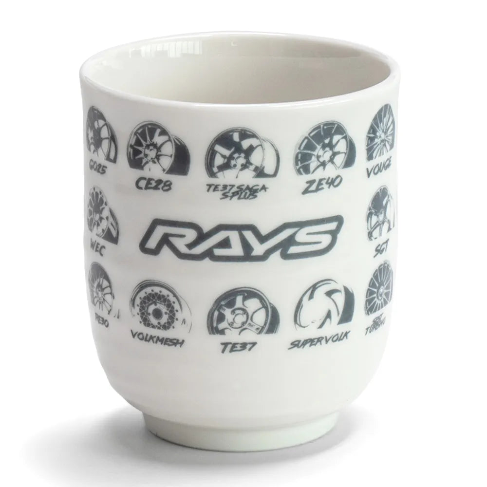 RAYS Wheel Yunomi Japanese Tea Cup (湯呑)
