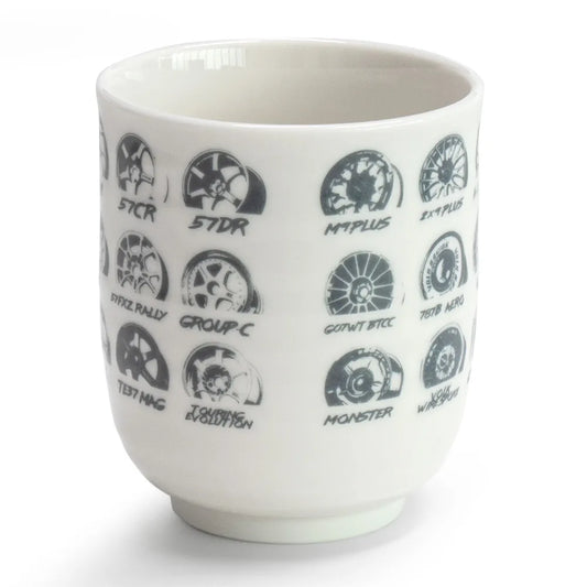 RAYS Wheel Yunomi Japanese Tea Cup (湯呑)