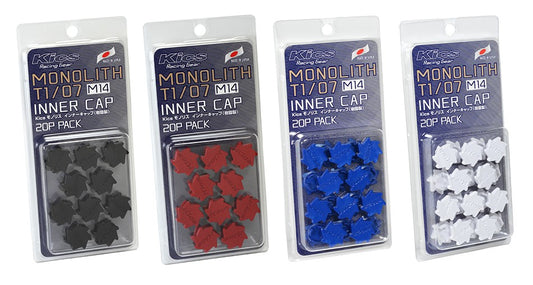 KYO-EI Project Kics Monolith T1/07 Resin Closed End Caps - M14 (20 caps)