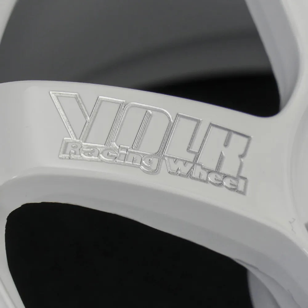 RAYS Official Gear, Volk Racing TE37 30th Anniversary Machining, 1/4 Scale - WHITE