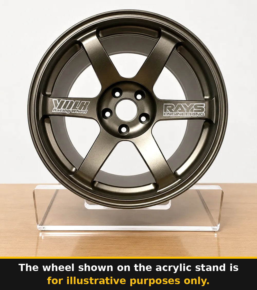 RAYS Official Gear, 1/4 Scale Miniature Wheel Acrylic Stand