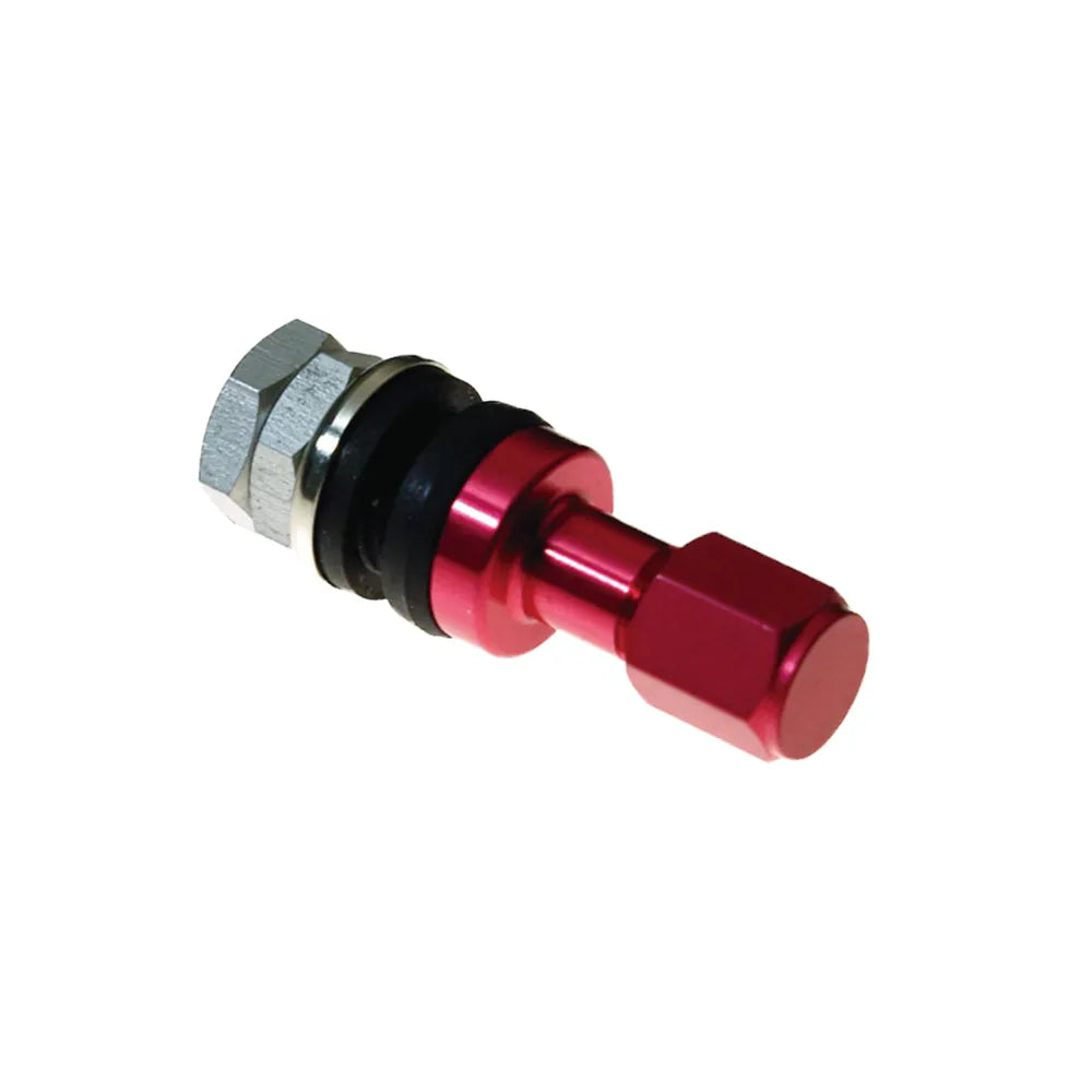 RAYS Inside Aluminum Air Valve (No.42) Anodized - RED