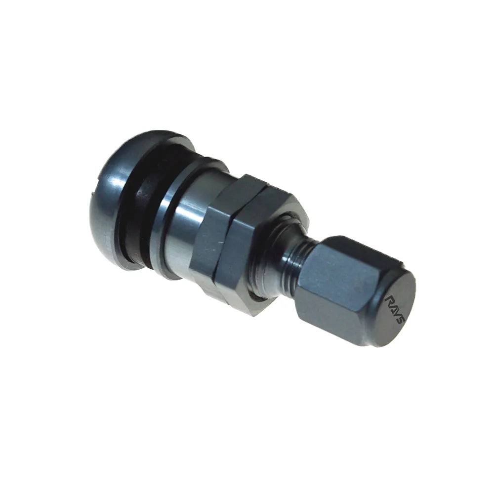 RAYS European Aluminum Air Valve (No.48) Anodized - GUNMETAL