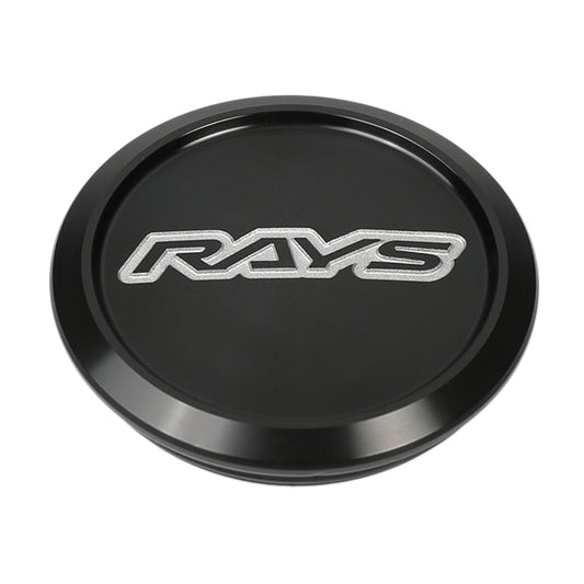 RAYS Volk Racing Model-01 VR Center Cap (No.4) - Black BK/Silver SL (4 pcs)