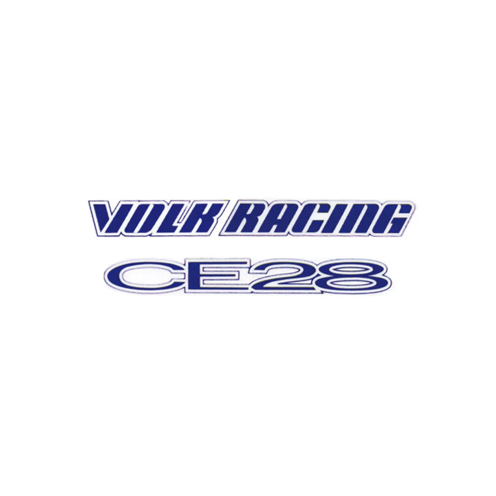 RAYS CE28N Wheel Repair Sticker (No.12) - 14/15 Inch - BLUE
