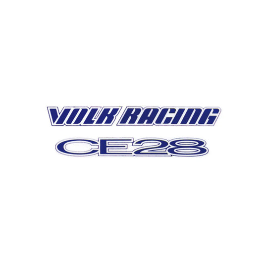RAYS CE28N Wheel Repair Sticker (No.12) - 14/15 Inch - BLUE