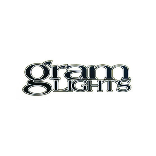 RAYS gramLIGHTS Wheel Repair Rim Sticker, 80mm (No.3) - BLACK (4 pcs)
