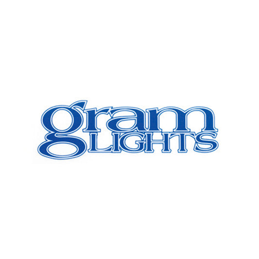 RAYS gramLIGHTS Wheel Repair Rim Sticker, 80mm (No.4) - BLUE (4 pcs)